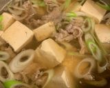 肉吸い風肉豆腐作り方4写真