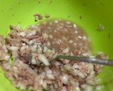 ツナ 玉ねぎ 塩胡椒 のみ！簡単揚餃子！作り方4写真