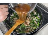豚肉と舞茸のピリ辛あんかけ皿うどん★動画あり★作り方21写真