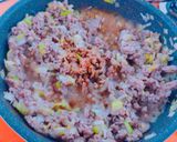 ＊甘じょっぱ肉そぼろ＆とろプルたまご丼＊作り方3写真