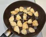 レタスの外葉♪鶏ささみとニンニク生姜の青菜炒め作り方5写真