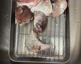 中華風*鯛大根、ブロッコリー添え作り方1写真