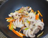 旨辛！屋台料理 チュクミポックム（イイダコ炒め）作り方7写真