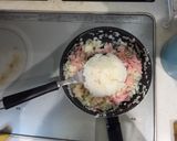 たまねぎたくさん　チーズリゾット作り方3写真