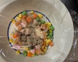 全てレンジ中華風オイデミ味炒飯弁当作り方3写真