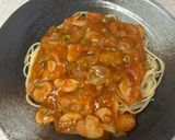 目玉焼きのせ♪あんかけパスタ作り方5写真