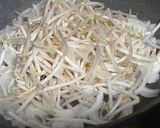 副菜♡時短♡新玉ねぎともやしのぽん酢炒め作り方1写真