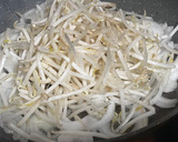 副菜♡時短♡新玉ねぎともやしのぽん酢炒め作り方1写真