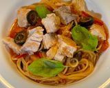 茅乃舎野菜だし　ツナトマトパスタ作り方5写真