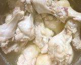 手羽元とゆで卵の煮物　時短で味染み作り方5写真