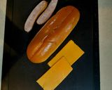 チェダーチーズのバジルウインナドッグ作り方1写真