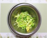 簡単昼食!春キャベツ捏ねないハンバーグ丼作り方4写真