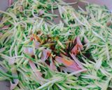 ＊ズッキーニのペペロンチーノ＊作り方4写真