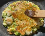 こんがりもちもち♪大阪ねぎ焼きもちチーズ作り方4写真