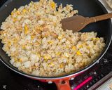 から揚げ粉で作る！パラパラチャーハン作り方7写真