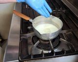 パインとライチのパンナコッタ作り方4写真