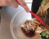 焼ききのこと長ねぎのレモン醤油和え作り方4写真