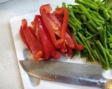 空心菜と豚肉のニンニク醤油炒め作り方3写真