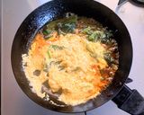 小松菜と卵の中華炒め作り方7写真