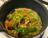 【作り置き副菜】簡単茄子とピーマンの味噌バター作り方3写真