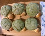 亀のメロンパン🐢かめろんぱん🐢🍞作り方21写真