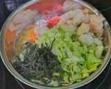 海老のシーフードお好み焼き作り方2写真