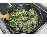 豚肉と舞茸のピリ辛あんかけ皿うどん★動画あり★作り方20写真