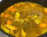 旨みたっぷり！チキンと野菜のスープカレー作り方25写真