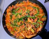 麻婆白菜のかた焼きそば作り方16写真