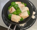 ワンパンで♪ピーマンの肉巻きチーズ作り方5写真