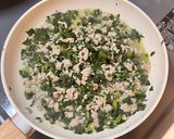 ひき肉と小松菜のあんかけ厚揚げ作り方6写真