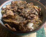 ジェノベーゼ豚丼作り方4写真