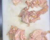 鶏皮のフライドチキン風カリカリ揚げ🐓作り方1写真