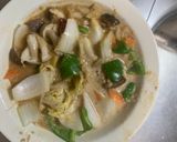 お一人様ステーキタレ味根菜たっぷり野菜炒作り方20写真