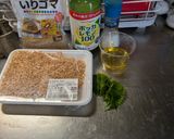 干しアミ(エビ🦐)の油粥！作り方1写真
