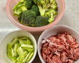 牛肉とブロッコリーのプルコギ風♪作り方1写真