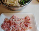 塩麹で豚もやし炒め☆作り方1写真