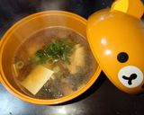 豆腐皮の味噌汁作り方5写真