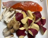 さつまいもの炊き込みご飯作り方1写真