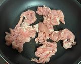 マンネリ回避!豚こま肉のふわとろ卵とじ作り方1写真