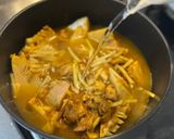 タケノコとアサリのチキンカレー作り方9写真