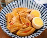 旦那のおつまみ②メンマと煮卵のセット😋🍺作り方4写真