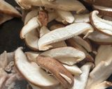 椎茸と小松菜のオイスターソース炒め作り方4写真