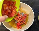 イタリアンパセリとトマトのパスタ作り方7写真
