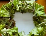 食べて巡る『クリスマス薬膳リースサラダ』作り方10写真