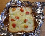 飯盒(はんごう)でチーズトースト作り方4写真