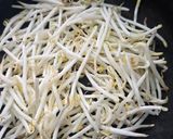 レンジで簡単　豚肉ともやしのミルフィーユ作り方1写真