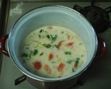 魚介のココナッツミルク煮・ワン鍋簡単作り方2写真