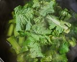 ヨウサマの減塩菜の花の酢味噌和え作り方2写真