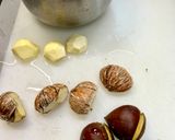 練馬江戸栗レシピ『吹き寄せ 栗ご飯』作り方3写真